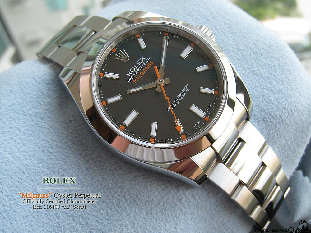 replica rolex milgauss