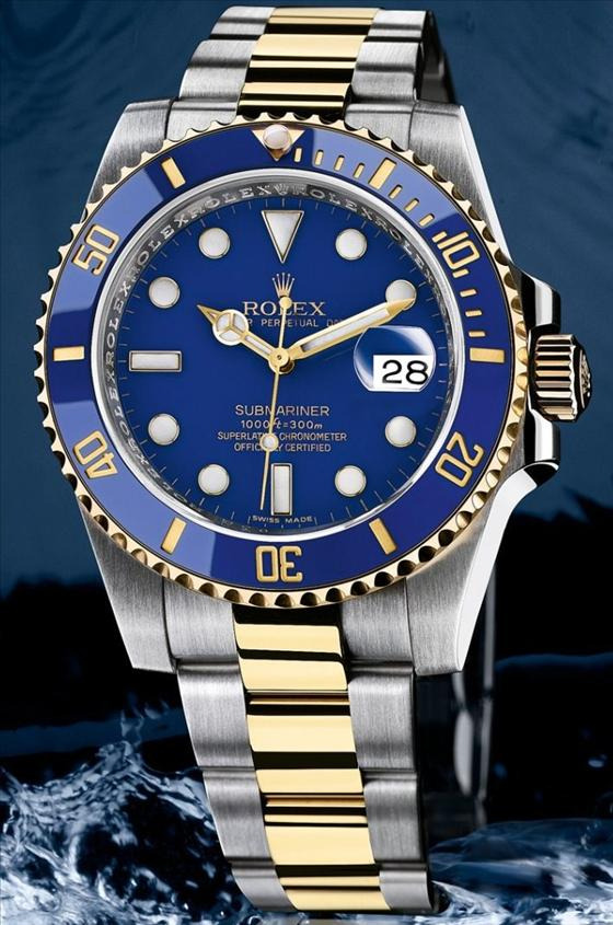 rolex submariner blue dial replica