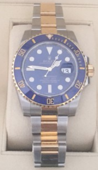 rolex blue dial
