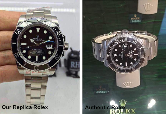 Our Replica Rolex VS. Authentic Rolex