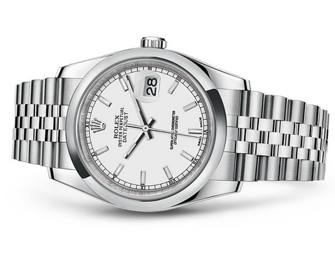 Rolex Datejust 116200-0100 Swiss Automatic Watch White Dial Jubilee Bracelet 36MM