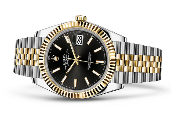 Rolex Datejust 126333-14 Swiss Automatic Watch Black Dial Jubilee Bracelet 41MM