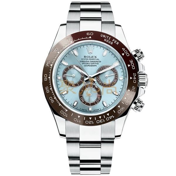 rolex daytona ice blue stainless steel