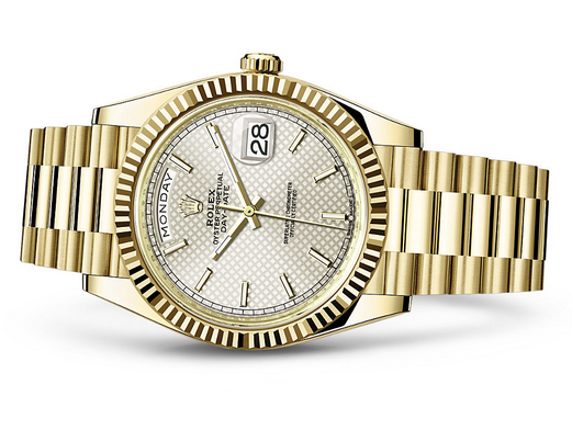 Rolex Day-Date 228238-0008 Swiss 3255 Automatic Watch Gold Dial Presidential 40MM