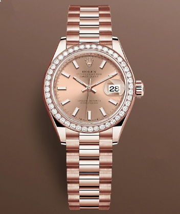 Rolex Lady-Datejust 279135rbr-0025 Automatic Watch Rose Gold Dial 28mm