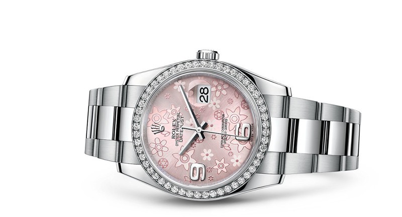Rolex Datejust 116244-0007 Swiss Automatic Watch Flower Dial 36MM