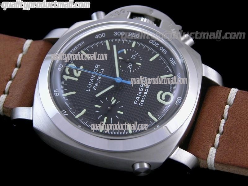 Panerai PAM286 Regetta Automatic Chronograph - Tan Leather Strap