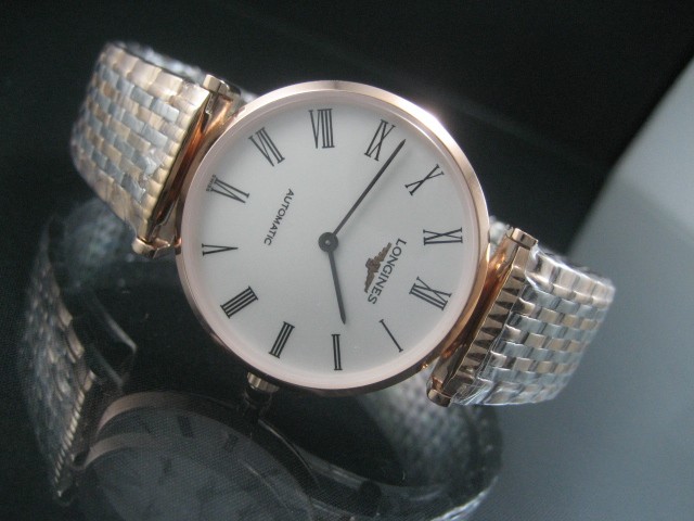 LONGINES GRANDE CLASSIQUE SWISS ETA 2671-2 LADIES AUTOMATIC WHITE DIAL