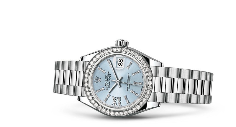 Rolex Datejust Ladies 279136-0001 Swiss Automatic Watch Diamonds Watch 28MM