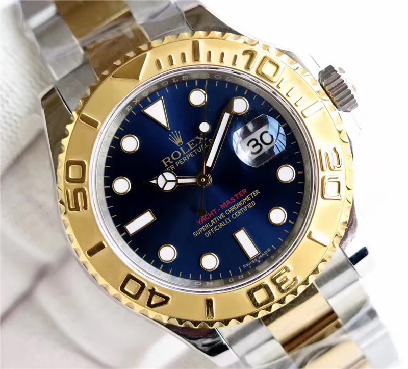 Rolex Yachtmaster 3135 Automatic Watch Blue Dial (Clone)