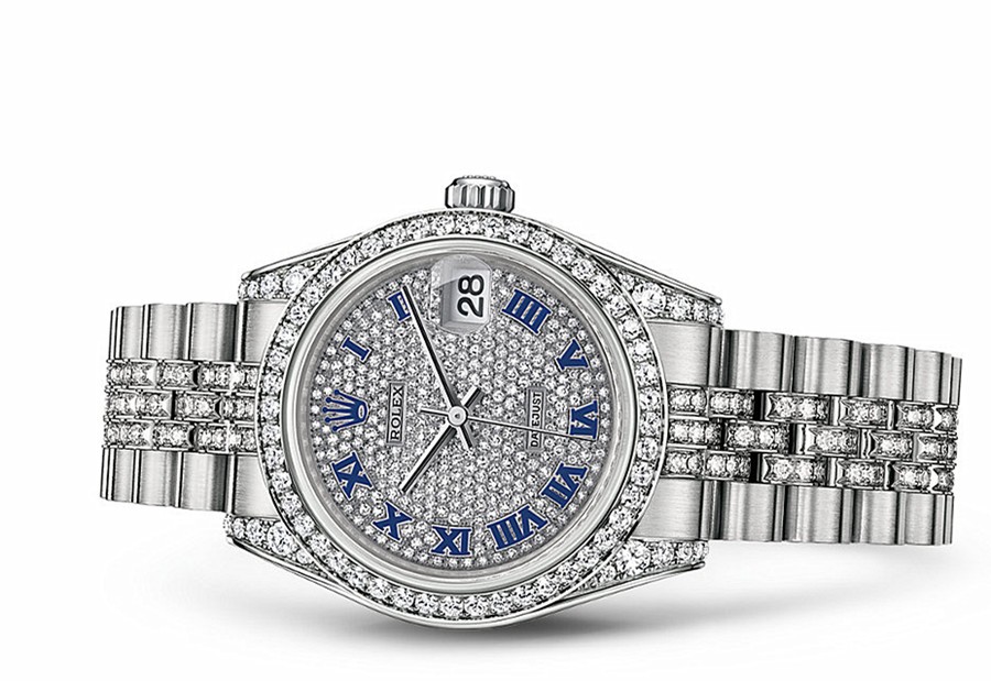 Rolex Datejust Ladies 178159-0044 Swiss Automatic Diamonds Dial 31MM