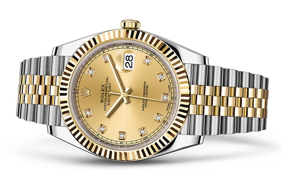 Rolex Datejus II 126333-0012 Swiss 3235 Automatic Gold Dial 41MM