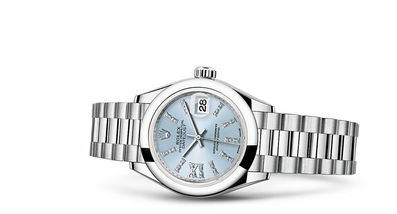 Rolex Datejust Ladies 279166-0002 Swiss Automatic Watch Diamonds Watch 28MM