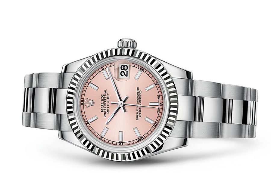 Rolex Datejust Ladies 178274-0027 Swiss Automatic Pink Dial 31MM