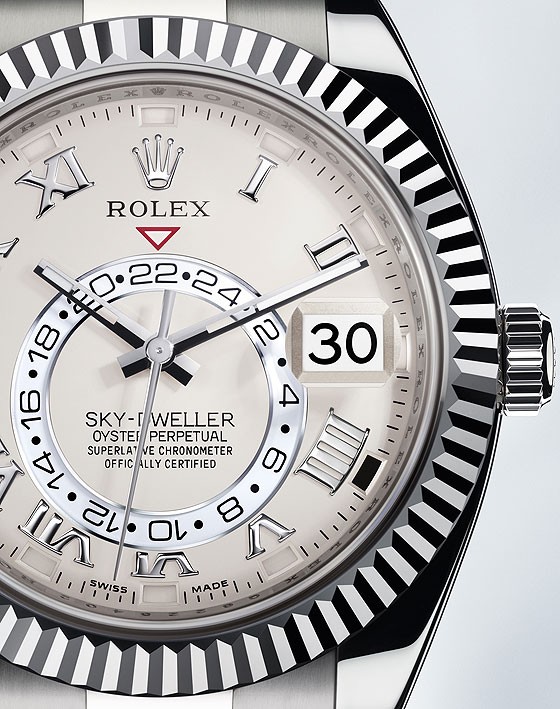 Rolex Sky-Dweller Automatic Watch Full Silver
