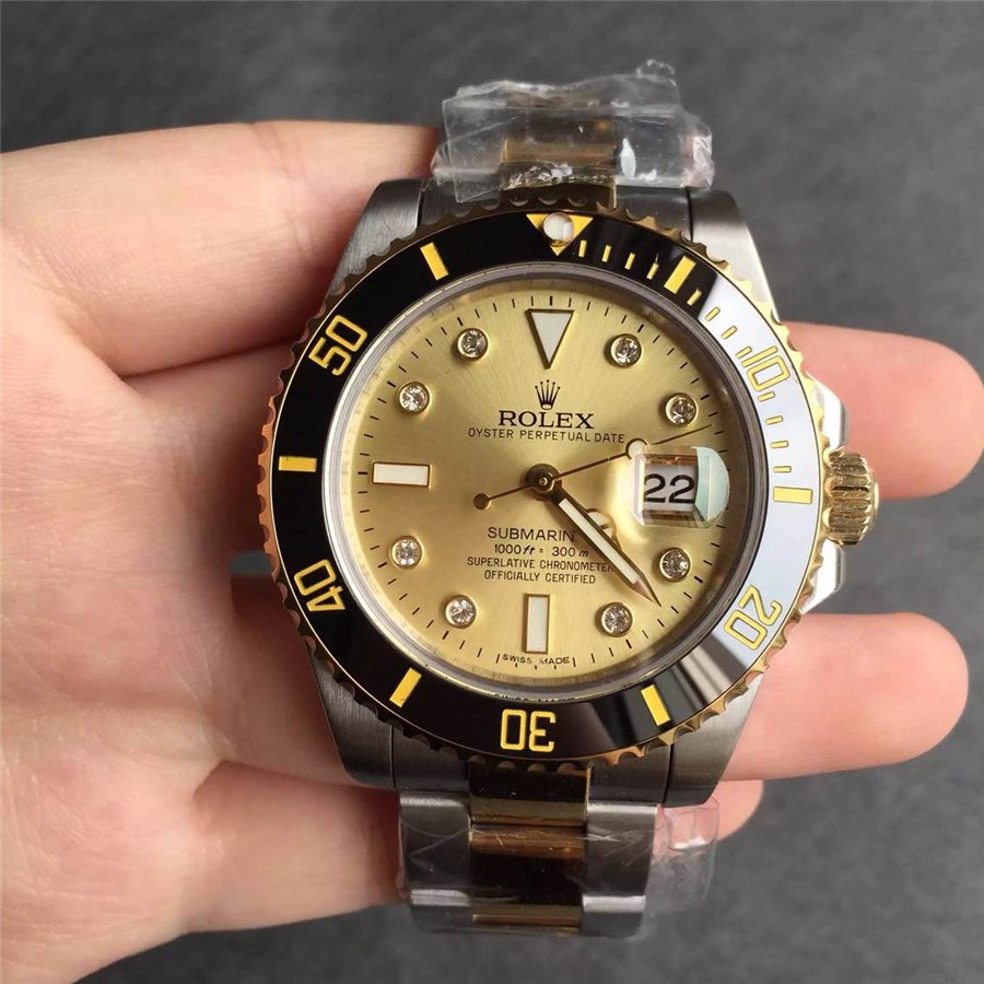 rolex submariner gold dial