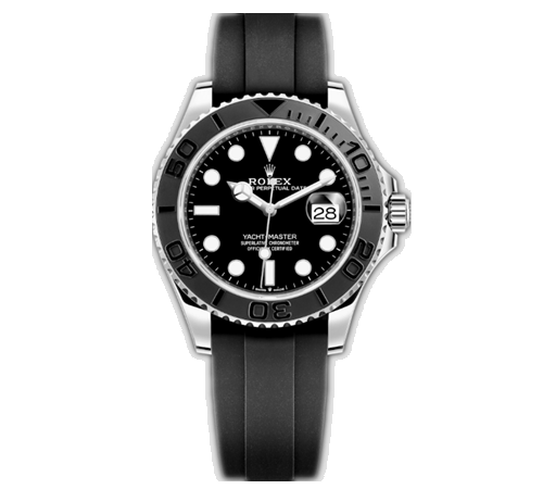 Rolex Yacht-Master Swiss Automatic Watch Black Dial Steel Casing