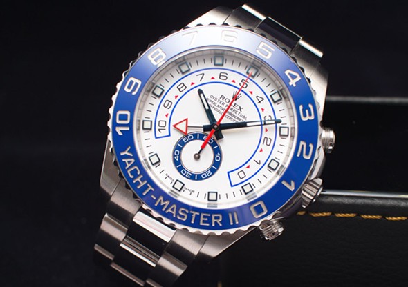 Rolex Yacht-Master II 1166800 Stainless Steel White Dial 
