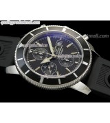 Breitling SuperOcean Chrono V2 Rubber Strap - Black