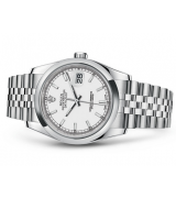 Rolex Datejust 116200-0100 Swiss Automatic Watch White Dial Jubilee Bracelet 36MM