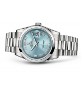 Rolex Day-Date 118206 Swiss Automatic Watch Ice-Blue Dial Presidential 36MM