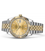 Rolex DateJust II 126333-0010 Swiss 3235 Automatic Watch Golden Dial 41MM
