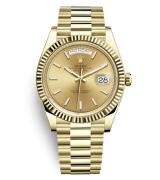 Rolex Day-Date 228238-0003 Swiss 3255 Automatic Watch Golden Dial 40MM