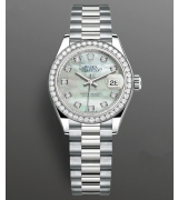 Rolex Lady-Datejust 279139-0008 Automatic Watch MOP Dial 28mm