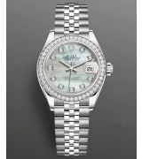 Rolex Lady-Datejust 279384rbr-0011 Automatic Watch MOP Dial 28mm