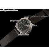 Panerai PAM177 Titanium Handwound Watch - Walnut Leather Strap