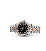 Rolex Datejust Ladies 178271-0065 Swiss Automatic Black Dial 31MM