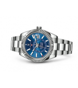 Rolex 2017 Sky-Dweller 326934 Swiss Automatic Watch Blue Dial