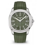 Patek Philippe Aquanaut Automatic Watch 5168G-010 Khaki Green Dial 42.2mm