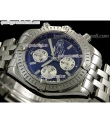 Breitling Choromat Evoluliton V3 Chronograh - Black Dial - White Subdials