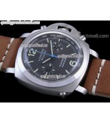 Panerai PAM286 Regetta Automatic Chronograph - Tan Leather Strap