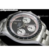 Rolex Daytona Paul Newman Chronograph-Black Dial White Subdials-Black Bezel