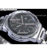 Tag Heuer Formula 1 Ladies Swiss Quartz Ceramic Watch-Black Dial-Diamond Bezel