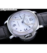 Panerai PAM113 Manual Handwound Watch - Black Leather Strap