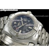 Breitling Avenger Seawof Ultimate Automatic Watch-Graphite Dial Numeral Hour Markers-Stainless Steel Bracelet 