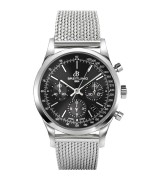 Breitling Transocean Automatic Watch Black Dial 