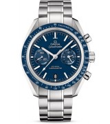 Omega Speedmaster Moonwatch Chronograph Blue Dial 44.25mm