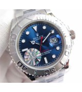 Rolex Yacht-Master Swiss 3135 Automatic Watch Blue Dial