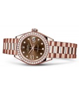 Rolex Datejust Ladies 279135RBR-0001 Swiss Automatic Brown Dial 28MM