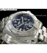 Breitling Avenger Seawof Ultimate Automatic Watch-Blue Dial Numeral Hour Markers-Stainless Steel Bracelet 