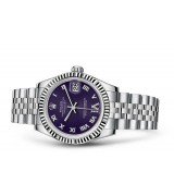 Rolex Datejust Ladies 178274-0088 Swiss Automatic Dark Purple Dial 31MM