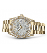 Rolex Day-Date 118388 Swiss Automatic Watch Aerolite Dial 36MM