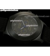 Panerai PAM300 Mare Nostrum PVD Venus Handwound Chronograph - Black Nylon Strap