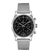 Breitling Transocean Automatic Chronograph Black Dial 43mm
