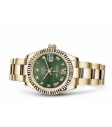 Rolex Datejust Ladies 178278-0131 Swiss Automatic Green Dial 31MM