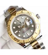 Rolex Yachtmaster 3135 Automatic Watch Gray Dial